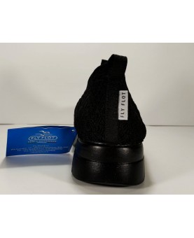 scarpa fly flot in tessuto colore nero