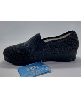 Pantofole fly flot chiuse con rivestimento in lana