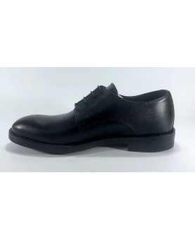 Scarpe stringate classiche da uomo Varese  in pelle nera