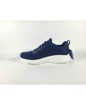 skechers donna tela blu