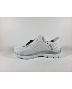 Skechers slip ins bianche