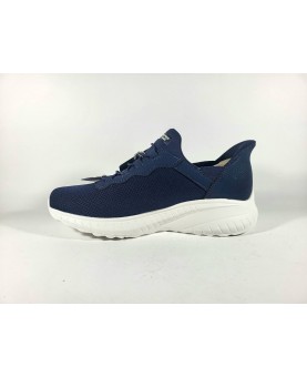 skechers uomo blu slip ins