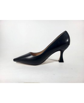 Décolleté pelle nera