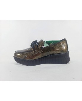 mocassino vernice bronzo cinzia soft