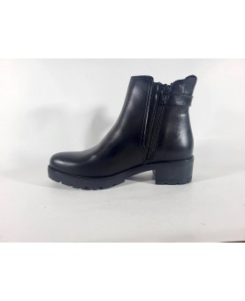 Valleverde tronchetto donna pelle nero