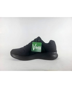 skechers uomo pelle nera allacciate