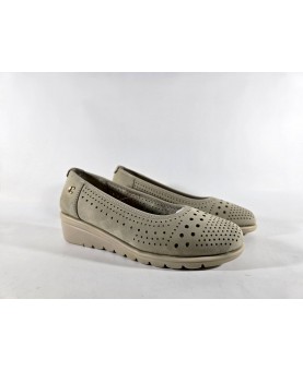 Cinzia soft beige pelle traforata