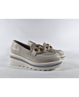 cinzia soft mocassini panna