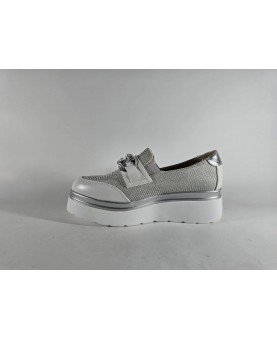 Cinzia soft mocassino bianco