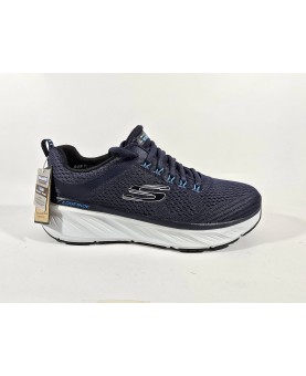 Skechers uomo tessuto blu e lacci