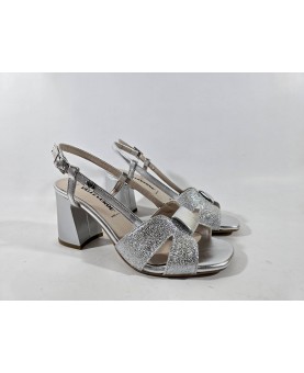 Valleverde sandali eleganti argento