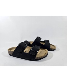 Valleverde sandali scalzati neri