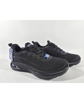 Skechers nere allacciate tessuto