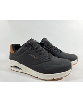 Skechers uomo allacciate nere