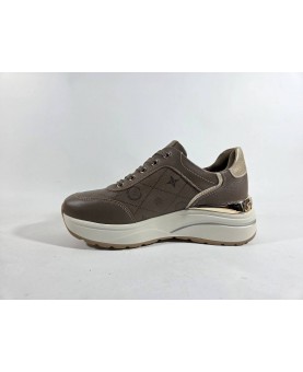 Valleverde sneakers donna allacciate noce