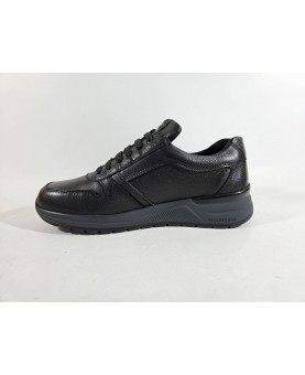 Valleverde uomo sneakers pelle nera