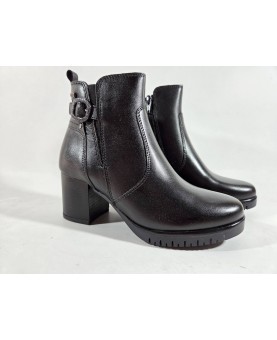 Valleverde tronchetto dona pelle nero