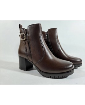 Valleverde donna marrone tacco 6.5 cm