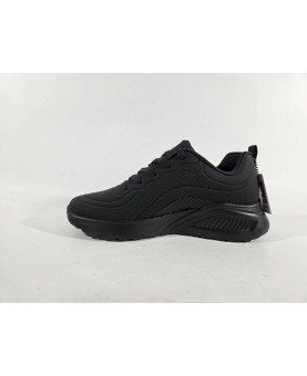 Skechers donna allacciate nere