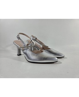 Chanel argento elegante con strass