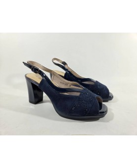 Cinzia soft sandali eleganti blu