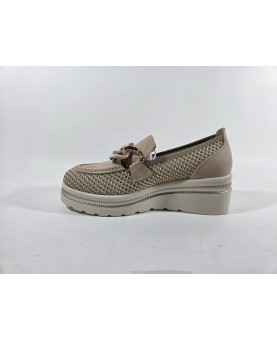 Cinzia soft mocassini donna nude