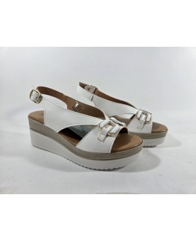 cinzia soft sandali sportivi bianchi