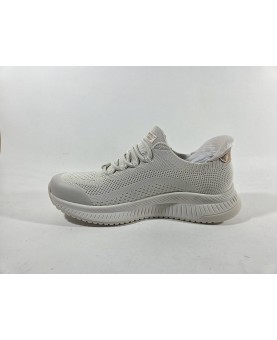 Skechers slipins donna bianco naturale