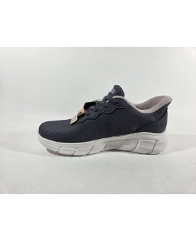 Skechers slip ins donna tessuto blu