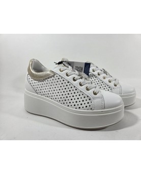 igi & co sneakers donna bianche traforate