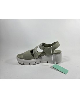 cinzia soft sandali sportivi regolabili verde