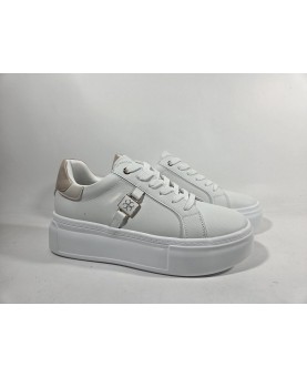 Cinzia soft allacciate bianche