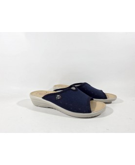Fly flot donna blu tessuto