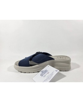 Fly flot ciabatte donna blu regolabili