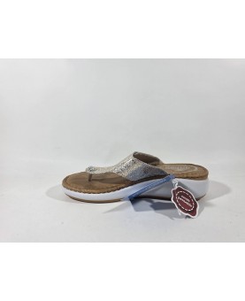 Fly flot infradito donna beige regolabile sportivo