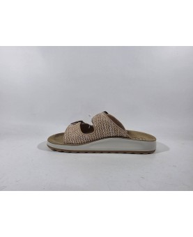 Fly flot sandali donna regolabili sportivi beige