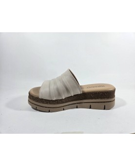 igi e co donna sandali sportivi con zeppa beige