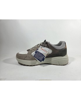 Igi e co scarpe uomo bianche e marrone allacciate