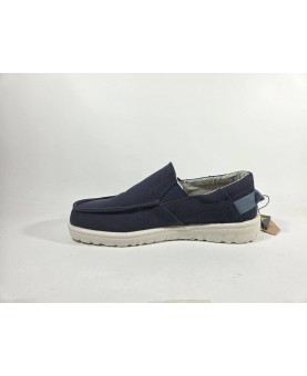Jeep uomo in tela blu confortevoli
