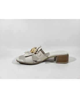 Melluso sandali scalzati crema