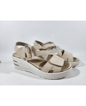 Melluso sandali donna plantare estraibile beige