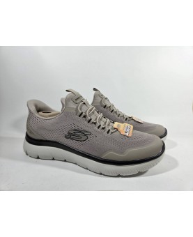 Skechers uomo slip ins beige in memory