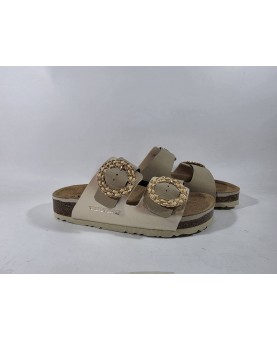 Valleverde sandali donna doppia fascia sabbia