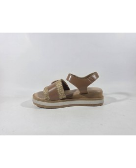 Valleverde sandali donna colore yuta con velcro