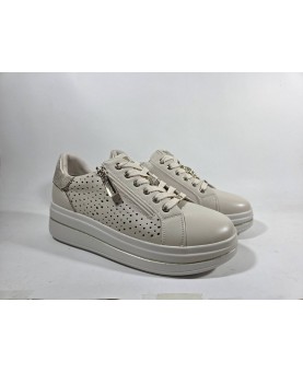 Valleverde sneakers donna traforate con cerniera