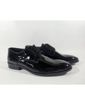 scarpe eleganti uomo vernice nera