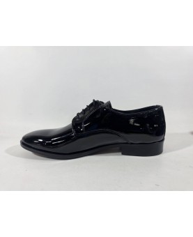 scarpe eleganti uomo vernice nera