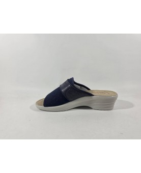 Fly flot donna in tessuto stretch blu