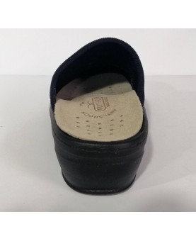 Ciabatta chiusa blu da donna Fly Flot Made in Italy
